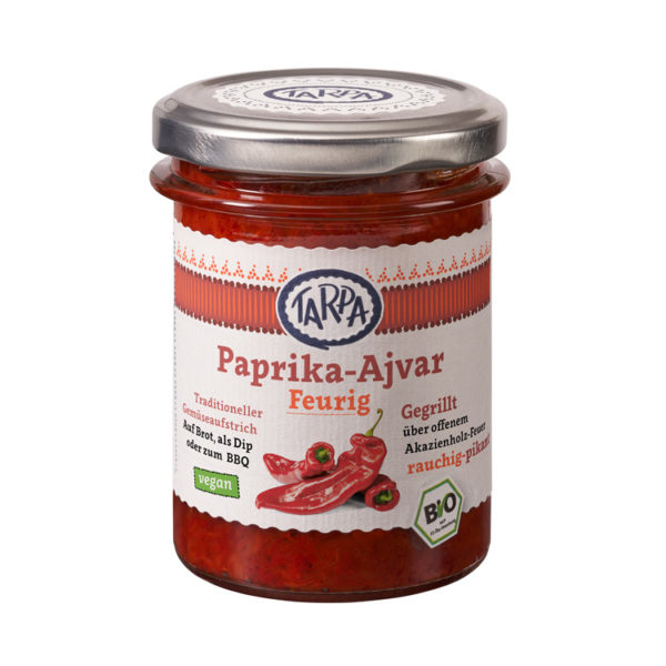 Bio-Paprika-Ajvar FEURIG - vegan